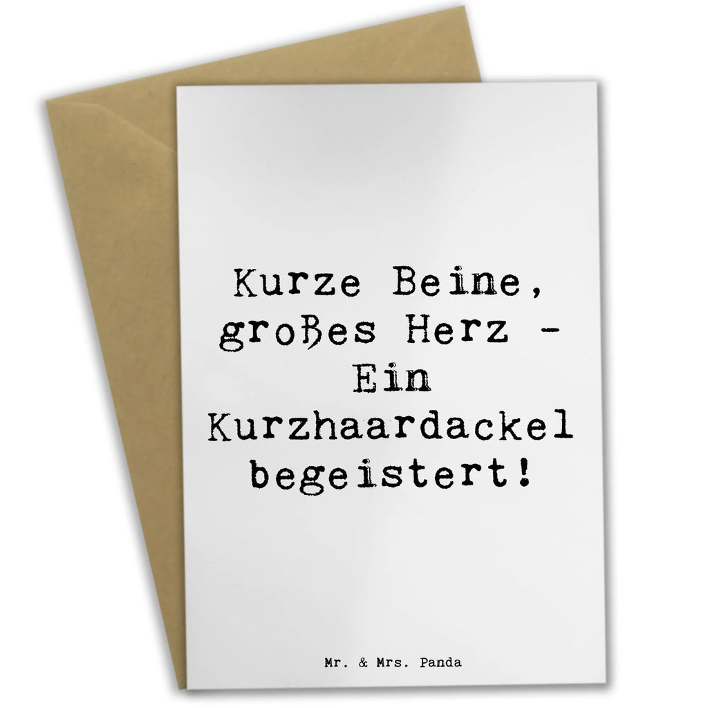 Grußkarte Spruch Kurzhaardackel Herz Grußkarte, Klappkarte, Einladungskarte, Glückwunschkarte, Hochzeitskarte, Geburtstagskarte, Karte, Ansichtskarten, Hund, Hunderasse, Rassehund, Hundebesitzer, Geschenk, Tierfreund, Schenken, Welpe