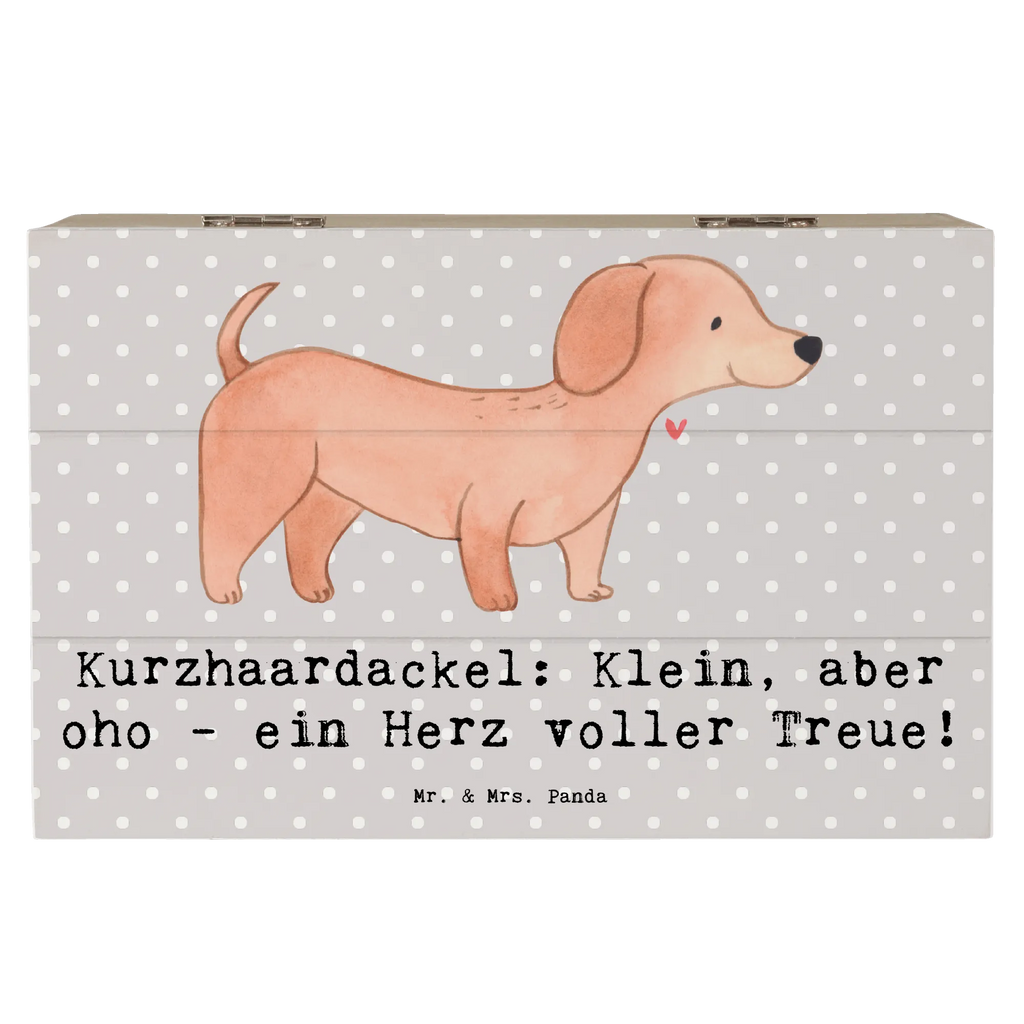 Holzkiste Kurzhaardackel Herz Holzkiste, Kiste, Schatzkiste, Truhe, Schatulle, XXL, Erinnerungsbox, Erinnerungskiste, Dekokiste, Aufbewahrungsbox, Geschenkbox, Geschenkdose, Hund, Hunderasse, Rassehund, Hundebesitzer, Geschenk, Tierfreund, Schenken, Welpe