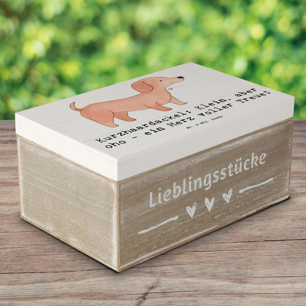 Holzkiste Kurzhaardackel Herz Holzkiste, Kiste, Schatzkiste, Truhe, Schatulle, XXL, Erinnerungsbox, Erinnerungskiste, Dekokiste, Aufbewahrungsbox, Geschenkbox, Geschenkdose, Hund, Hunderasse, Rassehund, Hundebesitzer, Geschenk, Tierfreund, Schenken, Welpe