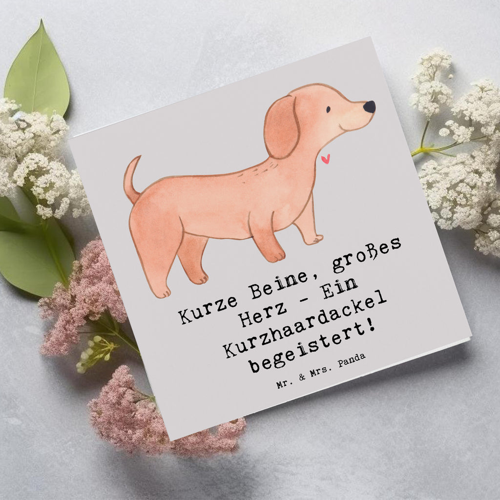 Deluxe Karte Kurzhaardackel Herz Karte, Grußkarte, Klappkarte, Einladungskarte, Glückwunschkarte, Hochzeitskarte, Geburtstagskarte, Hochwertige Grußkarte, Hochwertige Klappkarte, Hund, Hunderasse, Rassehund, Hundebesitzer, Geschenk, Tierfreund, Schenken, Welpe