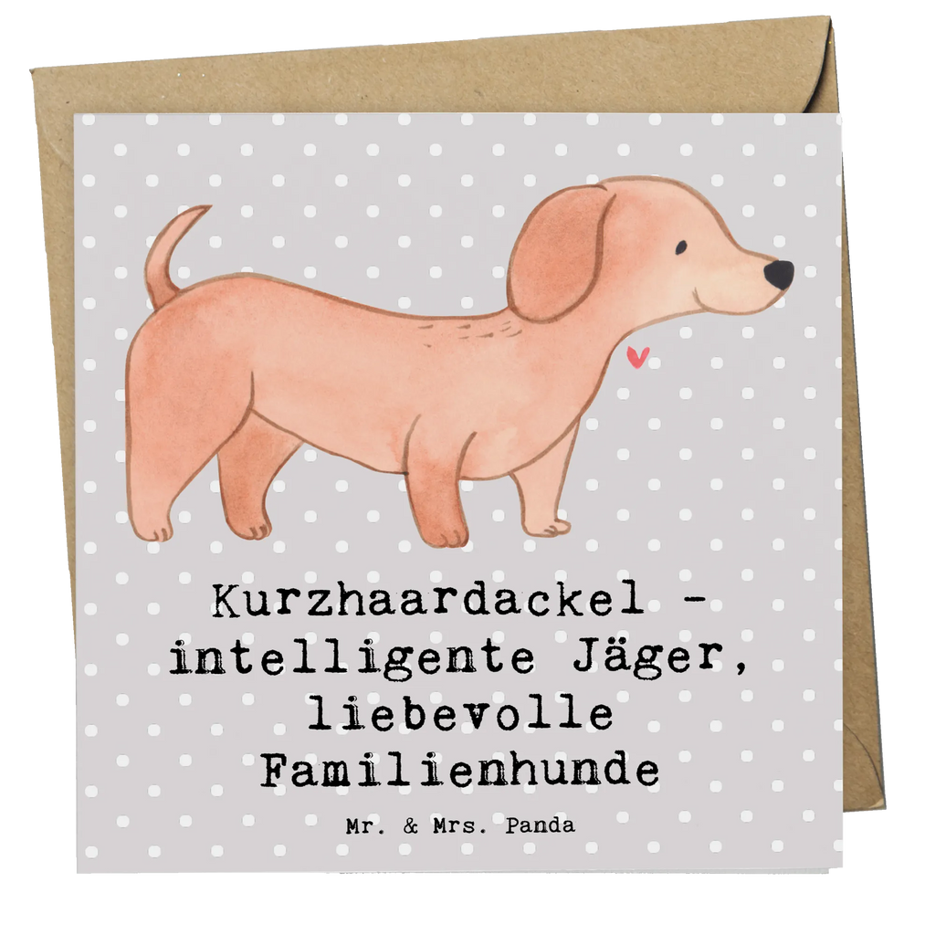 Deluxe Karte Kurzhaardackel Liebe Karte, Grußkarte, Klappkarte, Einladungskarte, Glückwunschkarte, Hochzeitskarte, Geburtstagskarte, Hochwertige Grußkarte, Hochwertige Klappkarte, Hund, Hunderasse, Rassehund, Hundebesitzer, Geschenk, Tierfreund, Schenken, Welpe