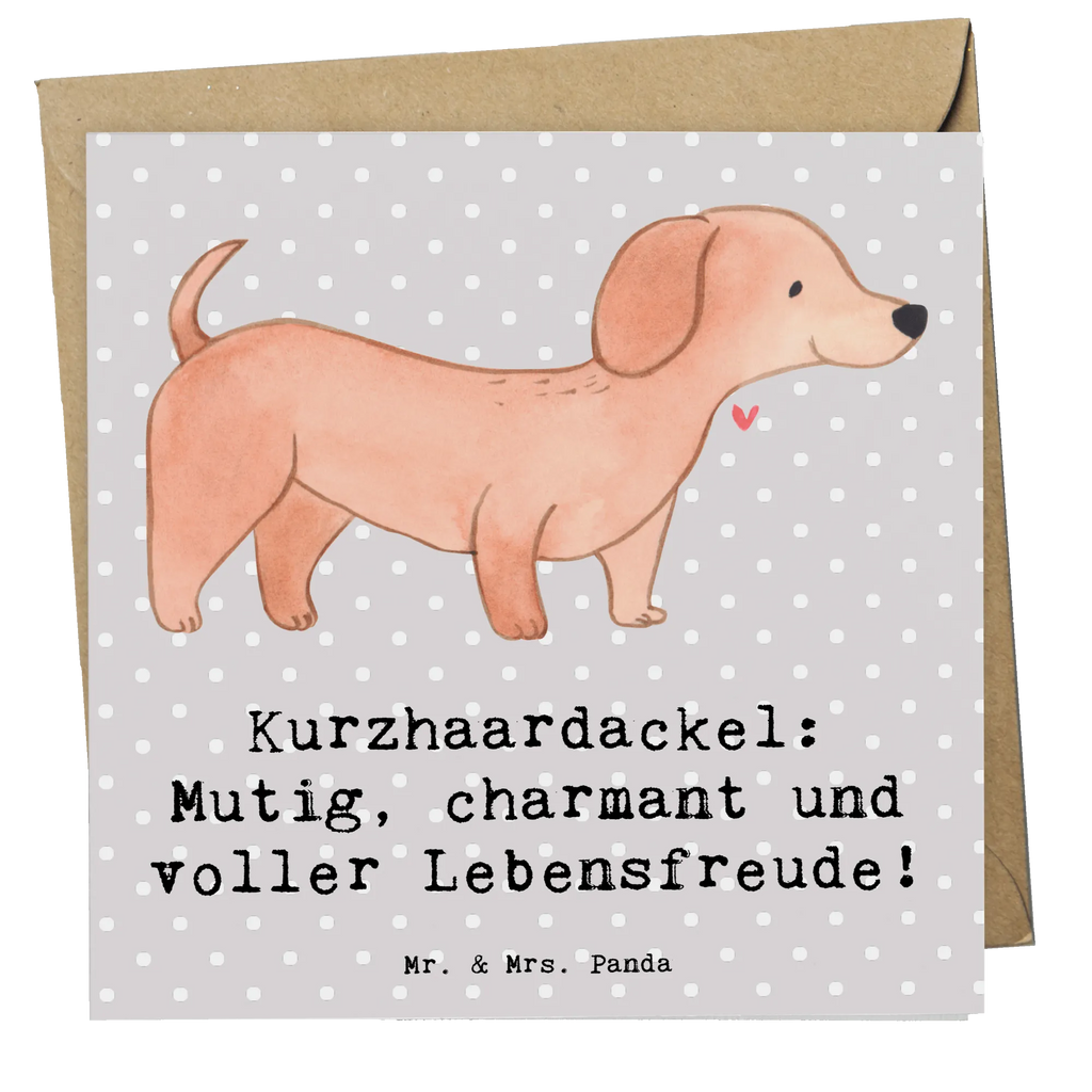 Deluxe Karte Mutiger Dackel Karte, Grußkarte, Klappkarte, Einladungskarte, Glückwunschkarte, Hochzeitskarte, Geburtstagskarte, Hochwertige Grußkarte, Hochwertige Klappkarte, Hund, Hunderasse, Rassehund, Hundebesitzer, Geschenk, Tierfreund, Schenken, Welpe