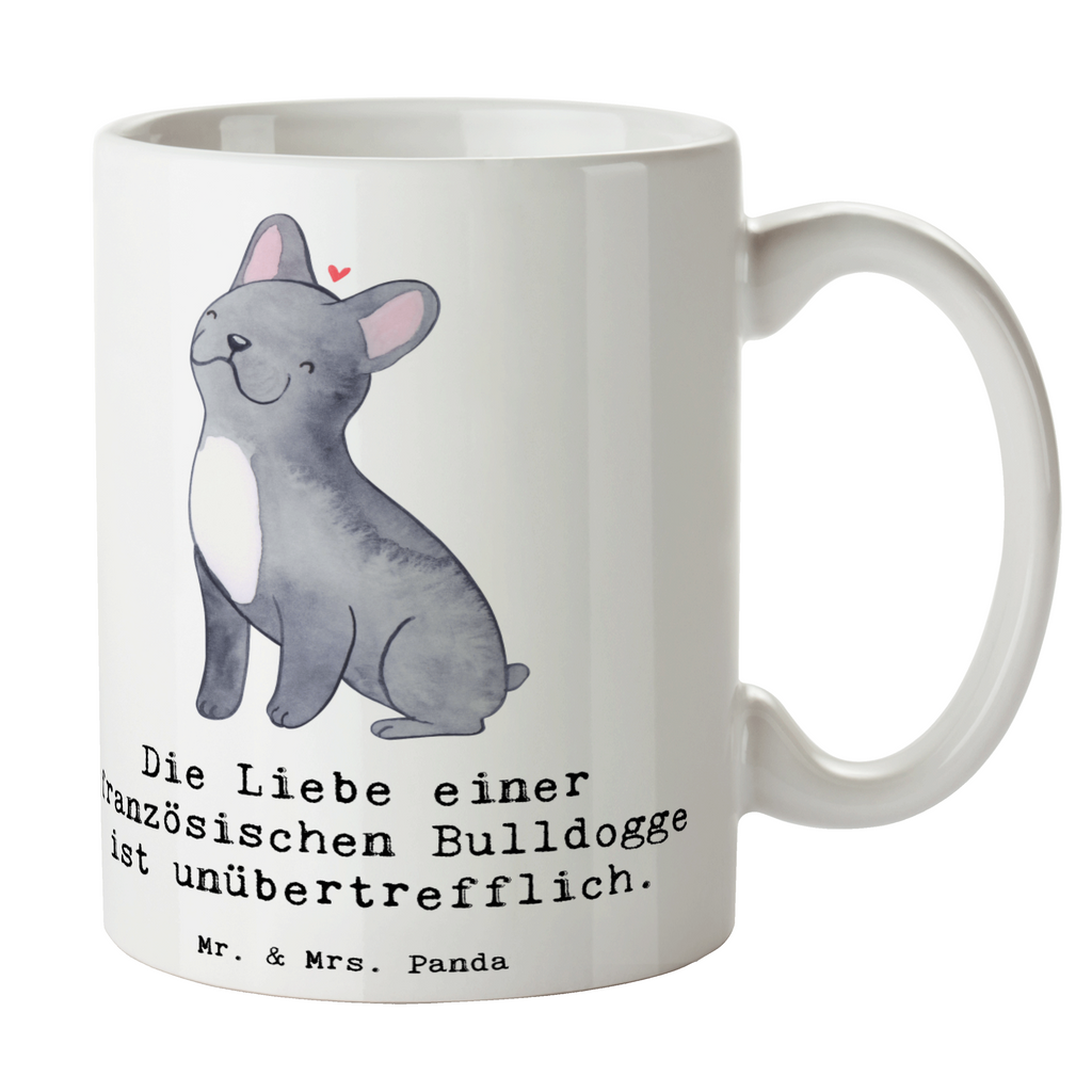 Tasse Französische Bulldogge Liebe Tasse, Kaffeetasse, Teetasse, Becher, Kaffeebecher, Teebecher, Keramiktasse, Porzellantasse, Büro Tasse, Geschenk Tasse, Tasse Sprüche, Tasse Motive, Kaffeetassen, Tasse bedrucken, Designer Tasse, Cappuccino Tassen, Schöne Teetassen, Hund, Hunderasse, Rassehund, Hundebesitzer, Geschenk, Tierfreund, Schenken, Welpe