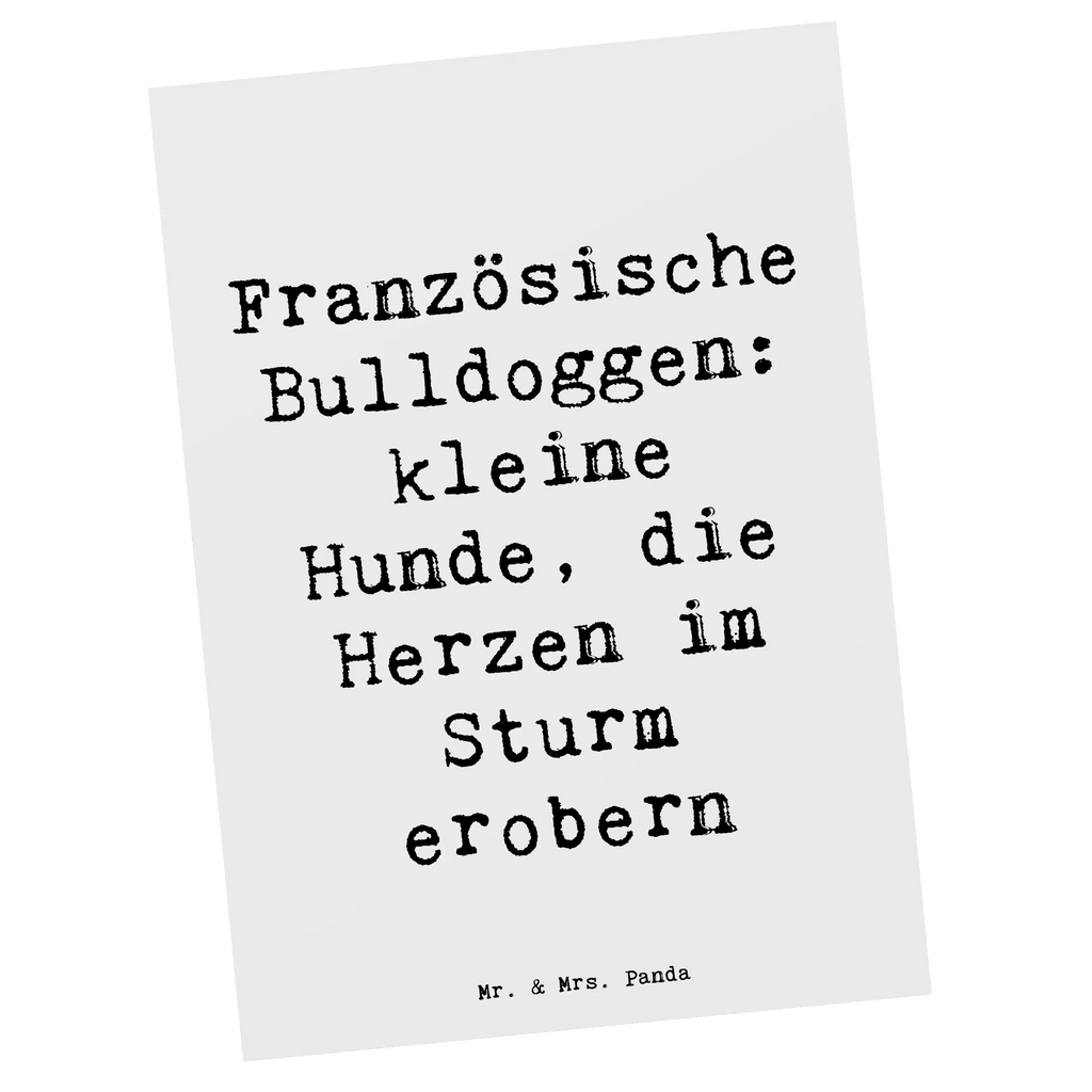 Postkarte Spruch Französische Bulldogge Postkarte, Karte, Geschenkkarte, Grußkarte, Einladung, Ansichtskarte, Geburtstagskarte, Einladungskarte, Dankeskarte, Ansichtskarten, Einladung Geburtstag, Einladungskarten Geburtstag, Hund, Hunderasse, Rassehund, Hundebesitzer, Geschenk, Tierfreund, Schenken, Welpe