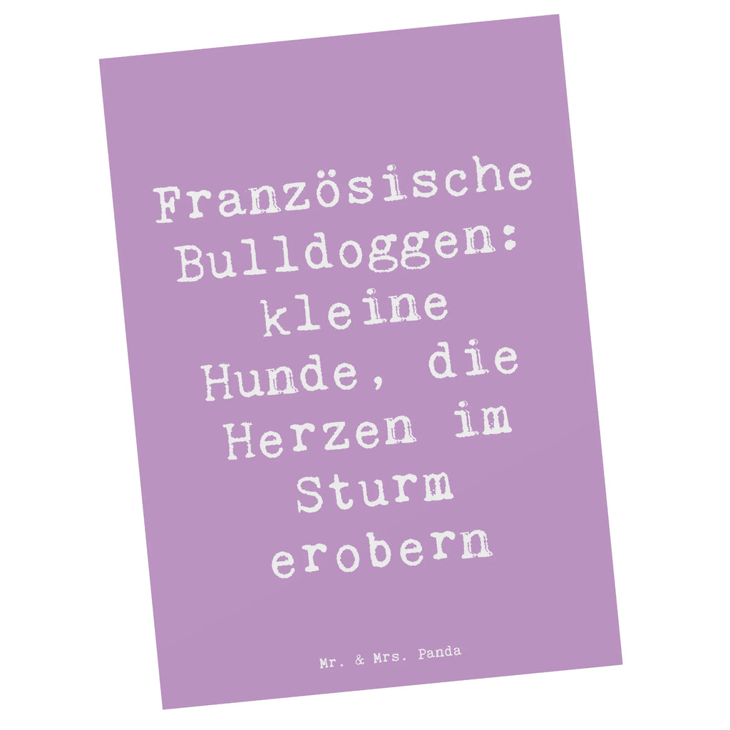 Postkarte Spruch Französische Bulldogge Postkarte, Karte, Geschenkkarte, Grußkarte, Einladung, Ansichtskarte, Geburtstagskarte, Einladungskarte, Dankeskarte, Ansichtskarten, Einladung Geburtstag, Einladungskarten Geburtstag, Hund, Hunderasse, Rassehund, Hundebesitzer, Geschenk, Tierfreund, Schenken, Welpe