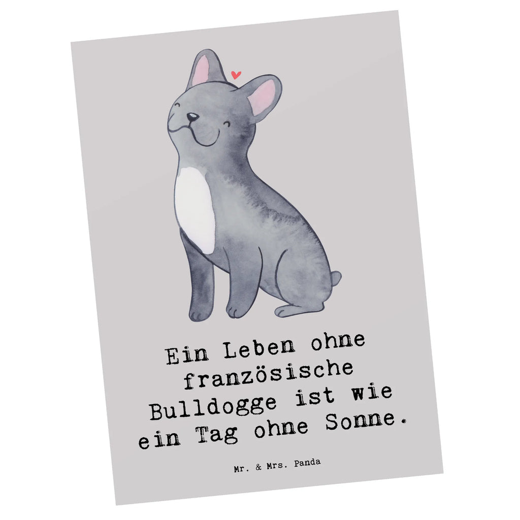 Postkarte Französische Bulldogge Postkarte, Karte, Geschenkkarte, Grußkarte, Einladung, Ansichtskarte, Geburtstagskarte, Einladungskarte, Dankeskarte, Ansichtskarten, Einladung Geburtstag, Einladungskarten Geburtstag, Hund, Hunderasse, Rassehund, Hundebesitzer, Geschenk, Tierfreund, Schenken, Welpe