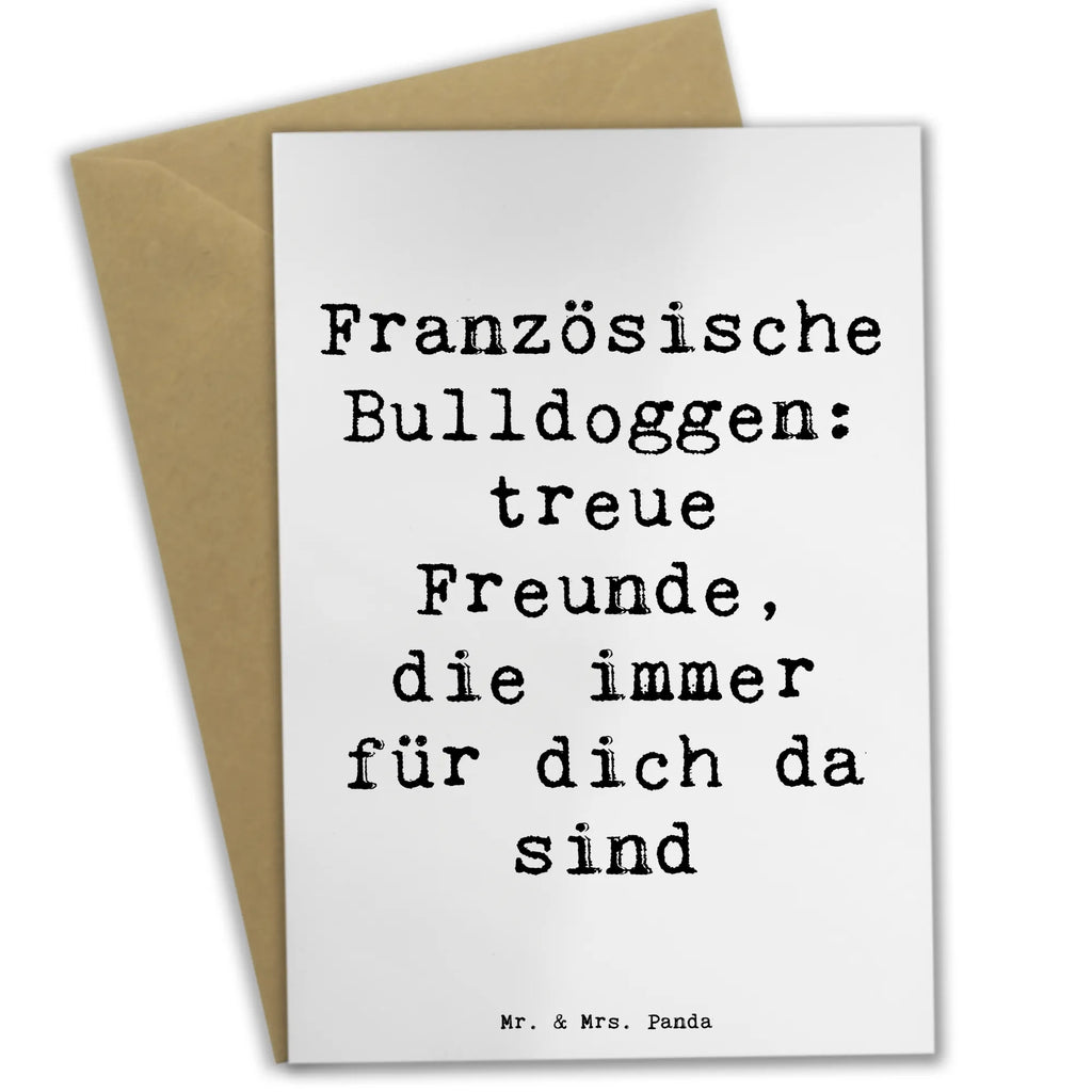 Grußkarte Spruch Französische Bulldogge Freund Grußkarte, Klappkarte, Einladungskarte, Glückwunschkarte, Hochzeitskarte, Geburtstagskarte, Karte, Ansichtskarten, Hund, Hunderasse, Rassehund, Hundebesitzer, Geschenk, Tierfreund, Schenken, Welpe