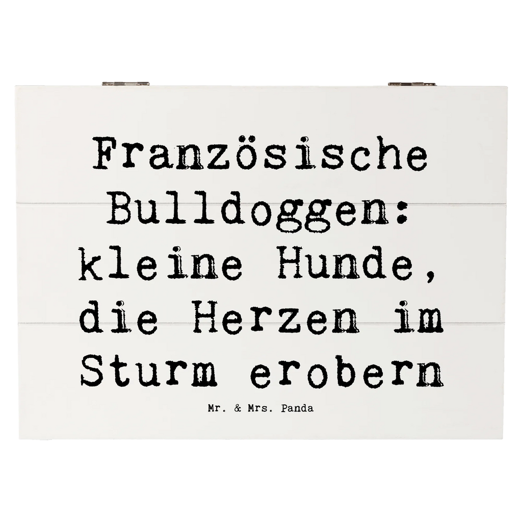 Holzkiste Spruch Französische Bulldogge Holzkiste, Kiste, Schatzkiste, Truhe, Schatulle, XXL, Erinnerungsbox, Erinnerungskiste, Dekokiste, Aufbewahrungsbox, Geschenkbox, Geschenkdose, Hund, Hunderasse, Rassehund, Hundebesitzer, Geschenk, Tierfreund, Schenken, Welpe