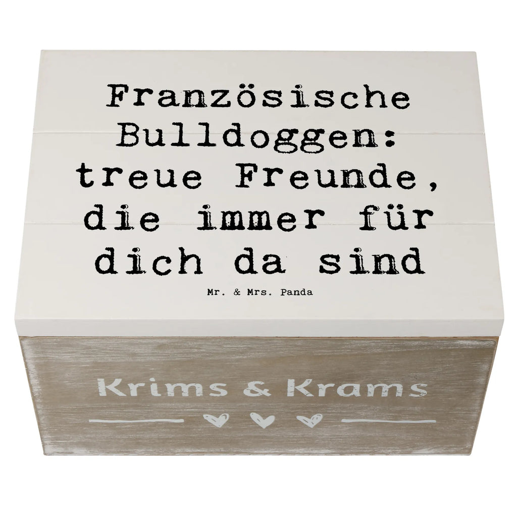 Holzkiste Spruch Französische Bulldogge Freund Holzkiste, Kiste, Schatzkiste, Truhe, Schatulle, XXL, Erinnerungsbox, Erinnerungskiste, Dekokiste, Aufbewahrungsbox, Geschenkbox, Geschenkdose, Hund, Hunderasse, Rassehund, Hundebesitzer, Geschenk, Tierfreund, Schenken, Welpe