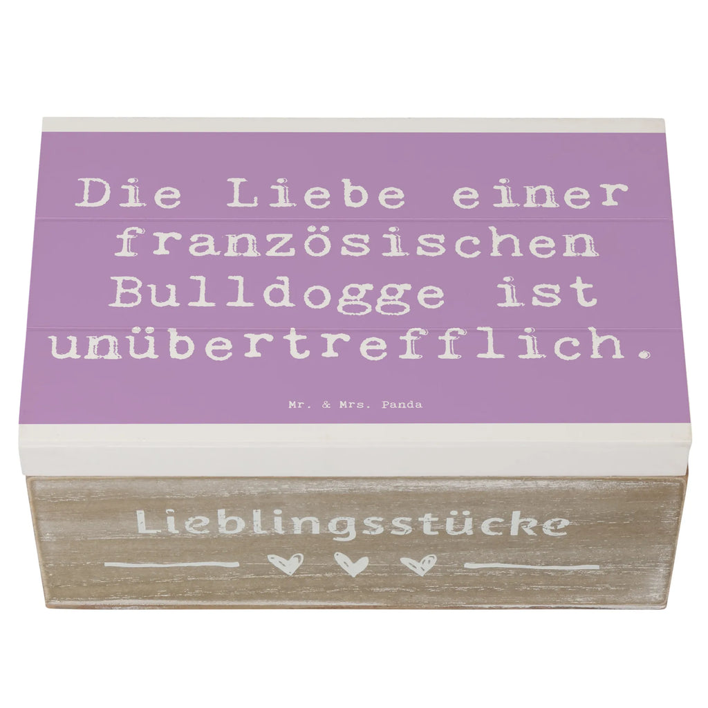 Holzkiste Spruch Französische Bulldogge Liebe Holzkiste, Kiste, Schatzkiste, Truhe, Schatulle, XXL, Erinnerungsbox, Erinnerungskiste, Dekokiste, Aufbewahrungsbox, Geschenkbox, Geschenkdose, Hund, Hunderasse, Rassehund, Hundebesitzer, Geschenk, Tierfreund, Schenken, Welpe