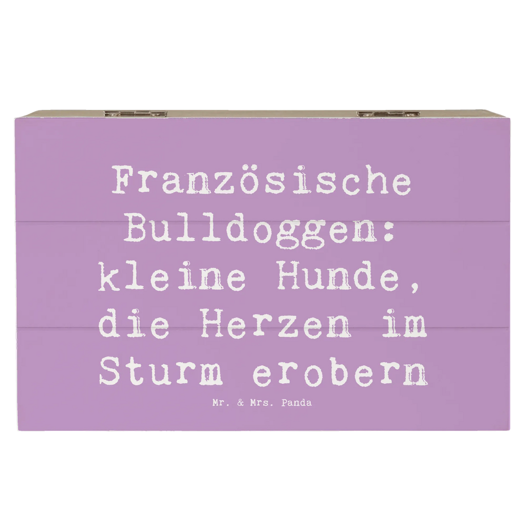 Holzkiste Spruch Französische Bulldogge Holzkiste, Kiste, Schatzkiste, Truhe, Schatulle, XXL, Erinnerungsbox, Erinnerungskiste, Dekokiste, Aufbewahrungsbox, Geschenkbox, Geschenkdose, Hund, Hunderasse, Rassehund, Hundebesitzer, Geschenk, Tierfreund, Schenken, Welpe