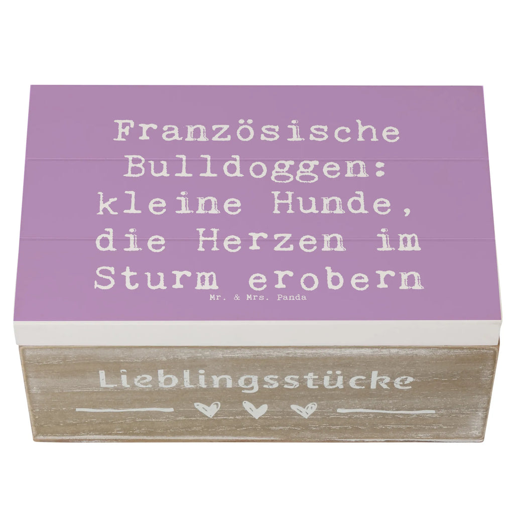 Holzkiste Spruch Französische Bulldogge Holzkiste, Kiste, Schatzkiste, Truhe, Schatulle, XXL, Erinnerungsbox, Erinnerungskiste, Dekokiste, Aufbewahrungsbox, Geschenkbox, Geschenkdose, Hund, Hunderasse, Rassehund, Hundebesitzer, Geschenk, Tierfreund, Schenken, Welpe