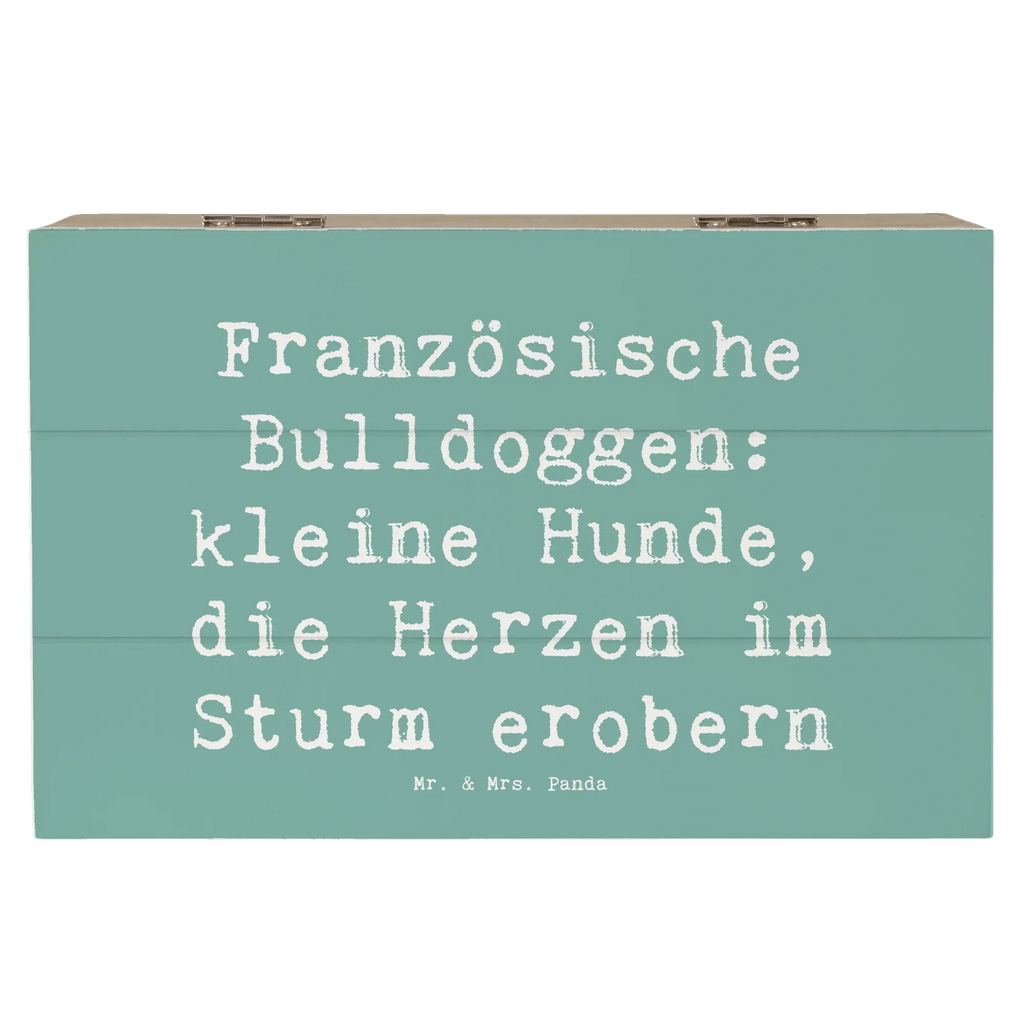 Holzkiste Spruch Französische Bulldogge Holzkiste, Kiste, Schatzkiste, Truhe, Schatulle, XXL, Erinnerungsbox, Erinnerungskiste, Dekokiste, Aufbewahrungsbox, Geschenkbox, Geschenkdose, Hund, Hunderasse, Rassehund, Hundebesitzer, Geschenk, Tierfreund, Schenken, Welpe