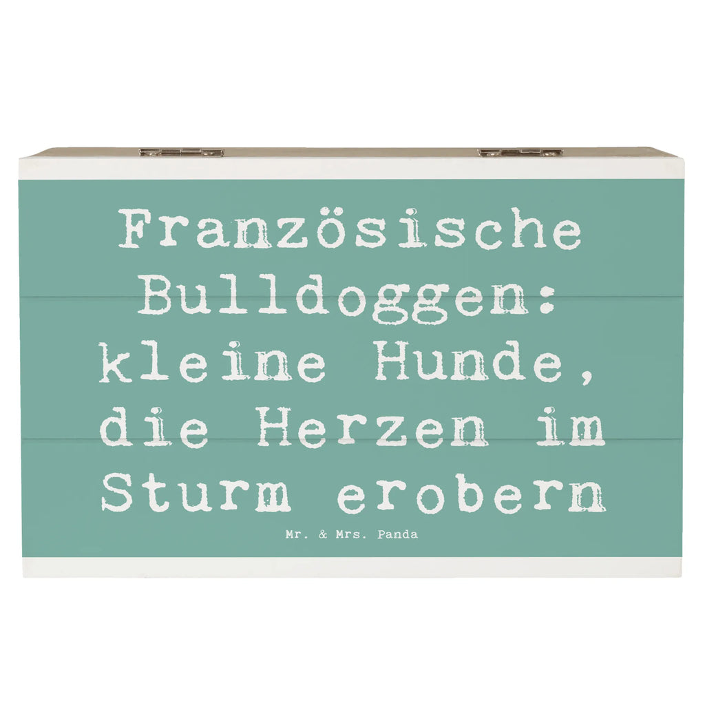 Holzkiste Spruch Französische Bulldogge Holzkiste, Kiste, Schatzkiste, Truhe, Schatulle, XXL, Erinnerungsbox, Erinnerungskiste, Dekokiste, Aufbewahrungsbox, Geschenkbox, Geschenkdose, Hund, Hunderasse, Rassehund, Hundebesitzer, Geschenk, Tierfreund, Schenken, Welpe