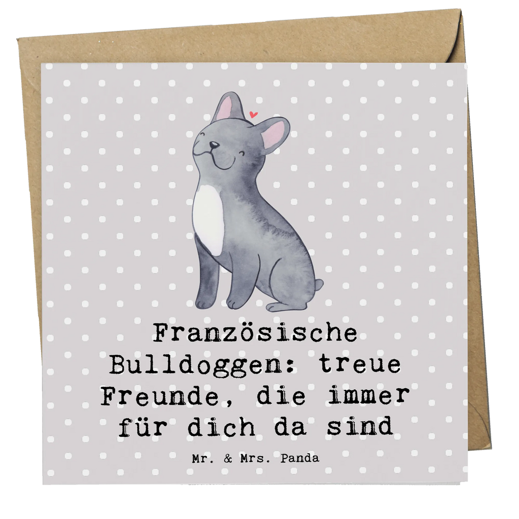 Deluxe Karte Französische Bulldogge Freund Karte, Grußkarte, Klappkarte, Einladungskarte, Glückwunschkarte, Hochzeitskarte, Geburtstagskarte, Hochwertige Grußkarte, Hochwertige Klappkarte, Hund, Hunderasse, Rassehund, Hundebesitzer, Geschenk, Tierfreund, Schenken, Welpe