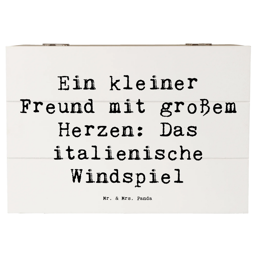 Holzkiste Spruch Italienisches Windspiel Holzkiste, Kiste, Schatzkiste, Truhe, Schatulle, XXL, Erinnerungsbox, Erinnerungskiste, Dekokiste, Aufbewahrungsbox, Geschenkbox, Geschenkdose, Hund, Hunderasse, Rassehund, Hundebesitzer, Geschenk, Tierfreund, Schenken, Welpe