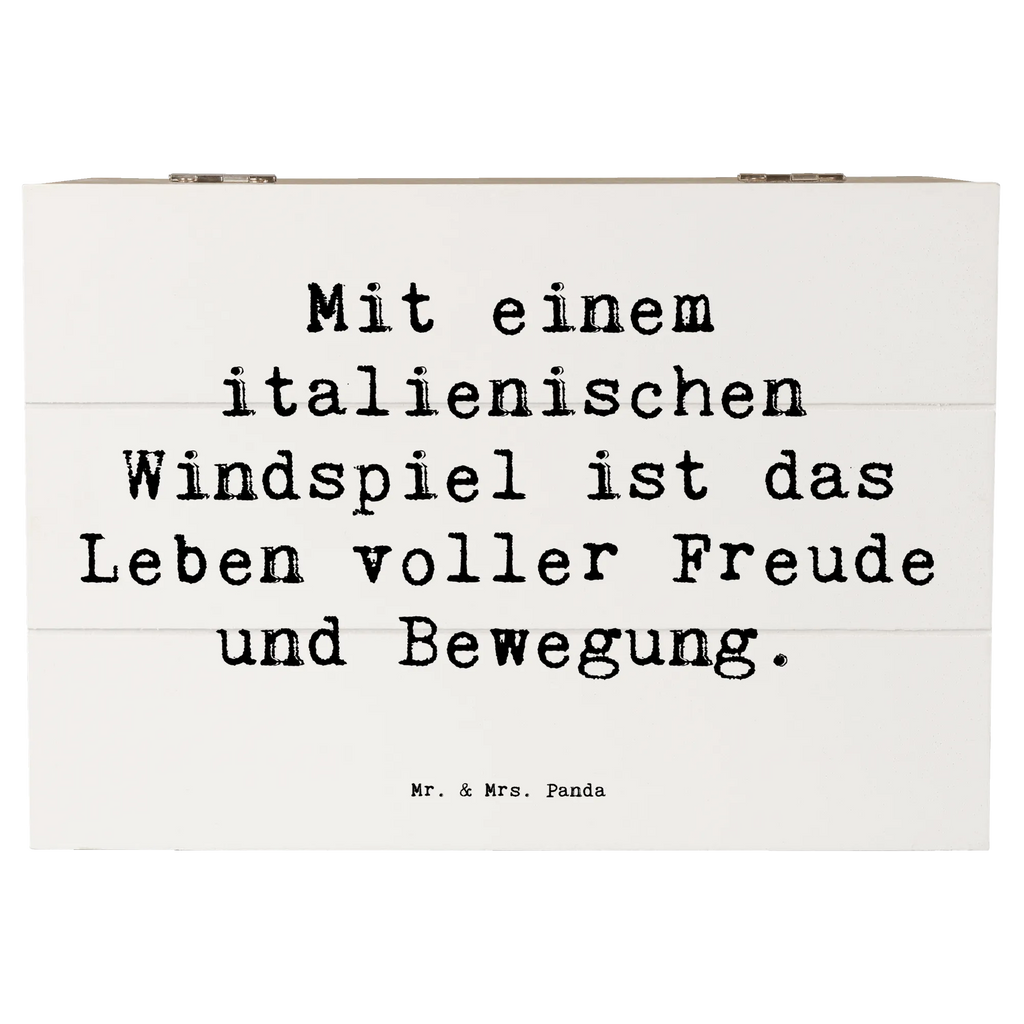 Holzkiste Spruch Italienisches Windspiel Glück Holzkiste, Kiste, Schatzkiste, Truhe, Schatulle, XXL, Erinnerungsbox, Erinnerungskiste, Dekokiste, Aufbewahrungsbox, Geschenkbox, Geschenkdose, Hund, Hunderasse, Rassehund, Hundebesitzer, Geschenk, Tierfreund, Schenken, Welpe