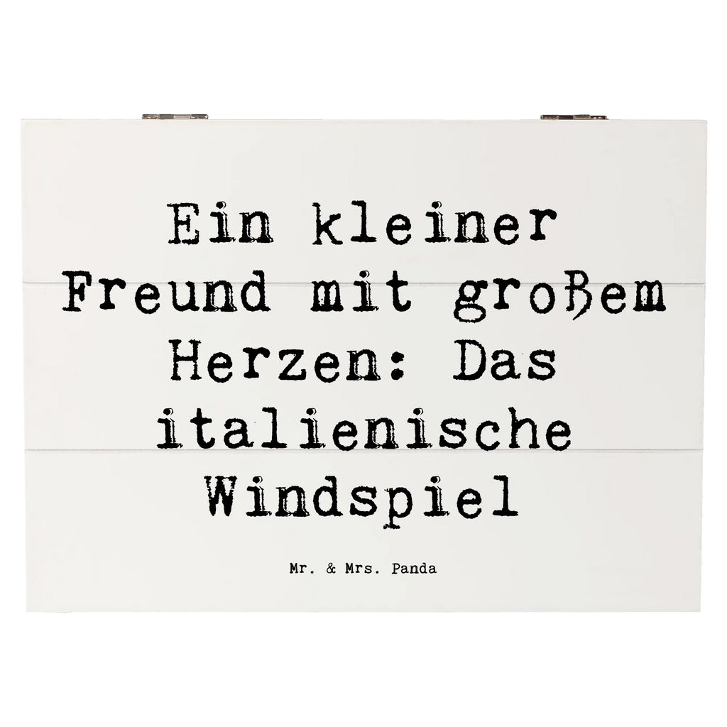 Holzkiste Spruch Italienisches Windspiel Holzkiste, Kiste, Schatzkiste, Truhe, Schatulle, XXL, Erinnerungsbox, Erinnerungskiste, Dekokiste, Aufbewahrungsbox, Geschenkbox, Geschenkdose, Hund, Hunderasse, Rassehund, Hundebesitzer, Geschenk, Tierfreund, Schenken, Welpe