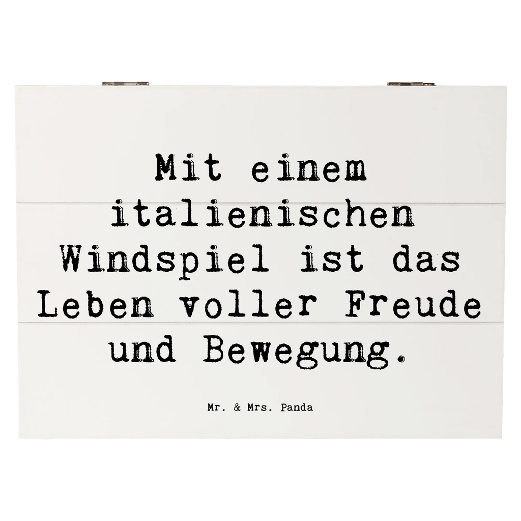 Holzkiste Spruch Italienisches Windspiel Glück Holzkiste, Kiste, Schatzkiste, Truhe, Schatulle, XXL, Erinnerungsbox, Erinnerungskiste, Dekokiste, Aufbewahrungsbox, Geschenkbox, Geschenkdose, Hund, Hunderasse, Rassehund, Hundebesitzer, Geschenk, Tierfreund, Schenken, Welpe