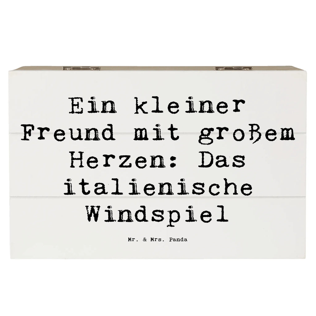 Holzkiste Spruch Italienisches Windspiel Holzkiste, Kiste, Schatzkiste, Truhe, Schatulle, XXL, Erinnerungsbox, Erinnerungskiste, Dekokiste, Aufbewahrungsbox, Geschenkbox, Geschenkdose, Hund, Hunderasse, Rassehund, Hundebesitzer, Geschenk, Tierfreund, Schenken, Welpe