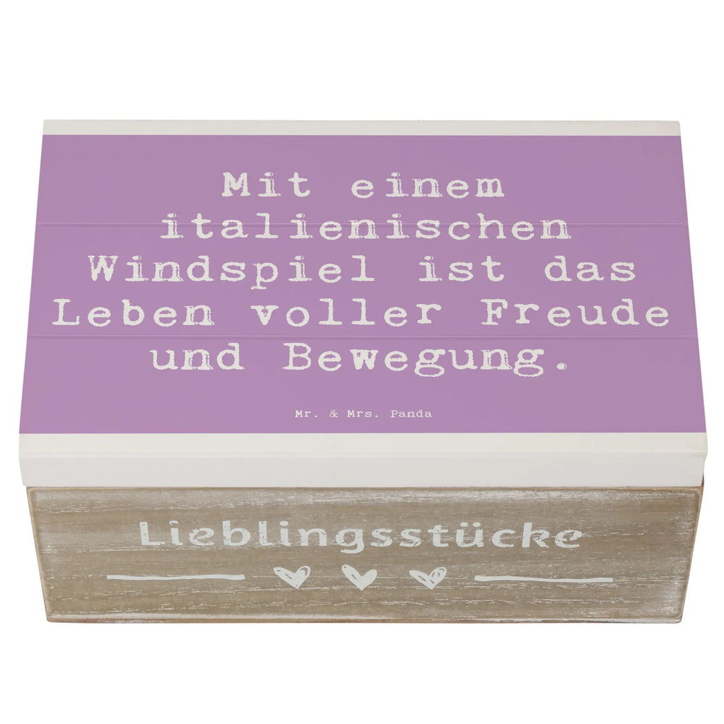 Holzkiste Spruch Italienisches Windspiel Glück Holzkiste, Kiste, Schatzkiste, Truhe, Schatulle, XXL, Erinnerungsbox, Erinnerungskiste, Dekokiste, Aufbewahrungsbox, Geschenkbox, Geschenkdose, Hund, Hunderasse, Rassehund, Hundebesitzer, Geschenk, Tierfreund, Schenken, Welpe