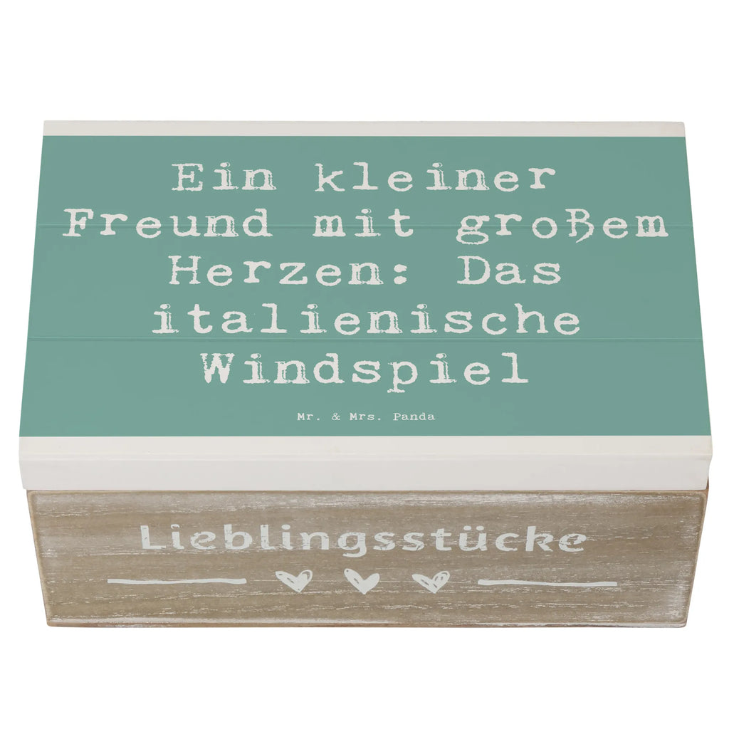 Holzkiste Spruch Italienisches Windspiel Holzkiste, Kiste, Schatzkiste, Truhe, Schatulle, XXL, Erinnerungsbox, Erinnerungskiste, Dekokiste, Aufbewahrungsbox, Geschenkbox, Geschenkdose, Hund, Hunderasse, Rassehund, Hundebesitzer, Geschenk, Tierfreund, Schenken, Welpe