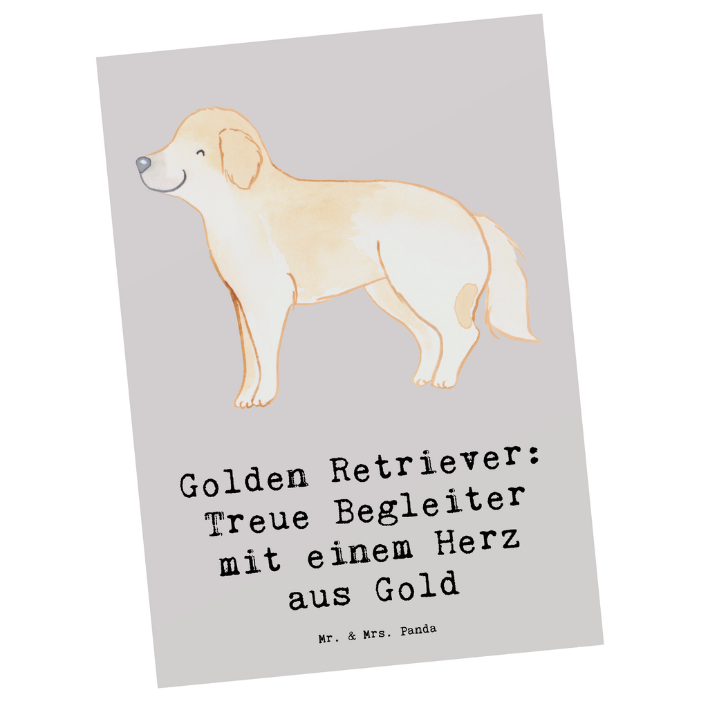 Postkarte Golden Retriever Freund Postkarte, Karte, Geschenkkarte, Grußkarte, Einladung, Ansichtskarte, Geburtstagskarte, Einladungskarte, Dankeskarte, Ansichtskarten, Einladung Geburtstag, Einladungskarten Geburtstag, Hund, Hunderasse, Rassehund, Hundebesitzer, Geschenk, Tierfreund, Schenken, Welpe