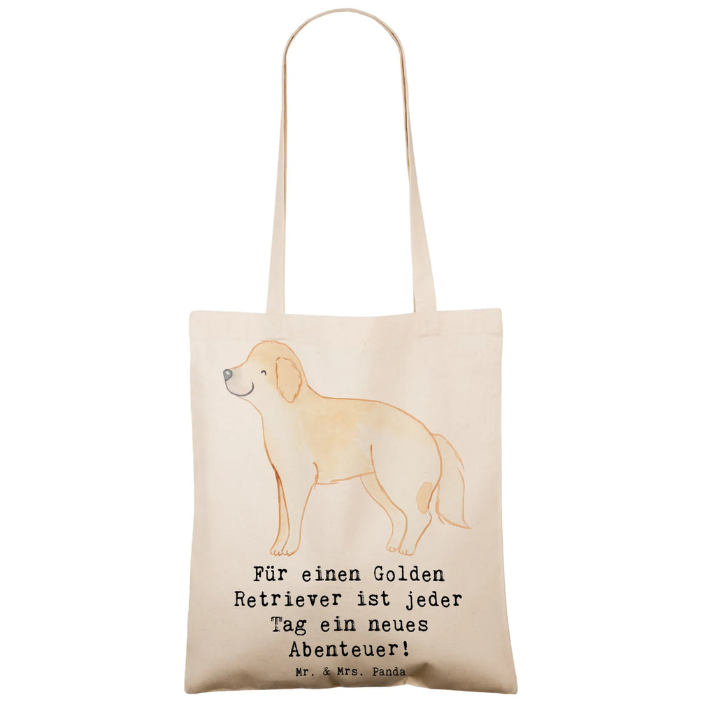 Tragetasche Golden Retriever Abenteuer Beuteltasche, Beutel, Einkaufstasche, Jutebeutel, Stoffbeutel, Tasche, Shopper, Umhängetasche, Strandtasche, Schultertasche, Stofftasche, Tragetasche, Badetasche, Jutetasche, Einkaufstüte, Laptoptasche, Hund, Hunderasse, Rassehund, Hundebesitzer, Geschenk, Tierfreund, Schenken, Welpe