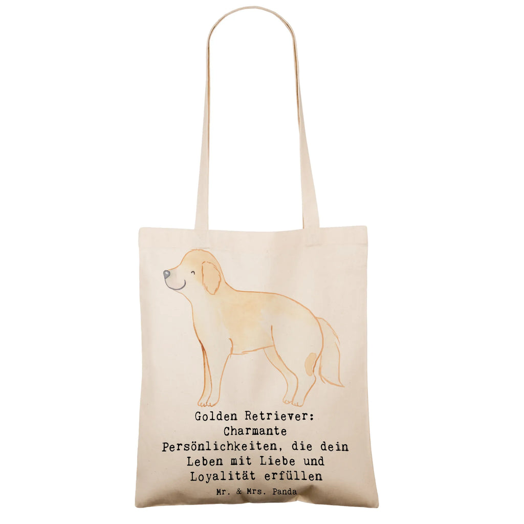 Tragetasche Golden Retriever Charme Beuteltasche, Beutel, Einkaufstasche, Jutebeutel, Stoffbeutel, Tasche, Shopper, Umhängetasche, Strandtasche, Schultertasche, Stofftasche, Tragetasche, Badetasche, Jutetasche, Einkaufstüte, Laptoptasche, Hund, Hunderasse, Rassehund, Hundebesitzer, Geschenk, Tierfreund, Schenken, Welpe