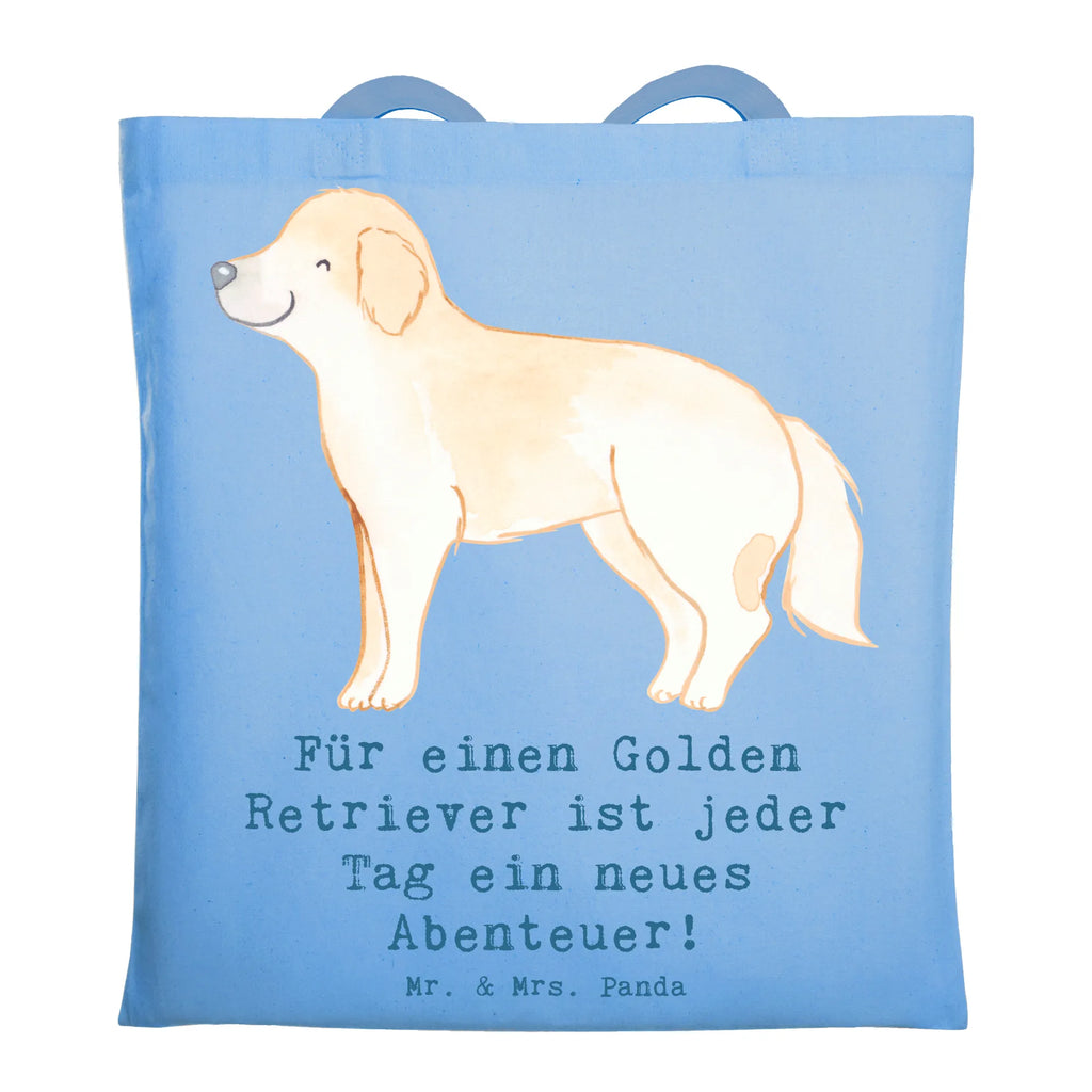 Tragetasche Golden Retriever Abenteuer Beuteltasche, Beutel, Einkaufstasche, Jutebeutel, Stoffbeutel, Tasche, Shopper, Umhängetasche, Strandtasche, Schultertasche, Stofftasche, Tragetasche, Badetasche, Jutetasche, Einkaufstüte, Laptoptasche, Hund, Hunderasse, Rassehund, Hundebesitzer, Geschenk, Tierfreund, Schenken, Welpe