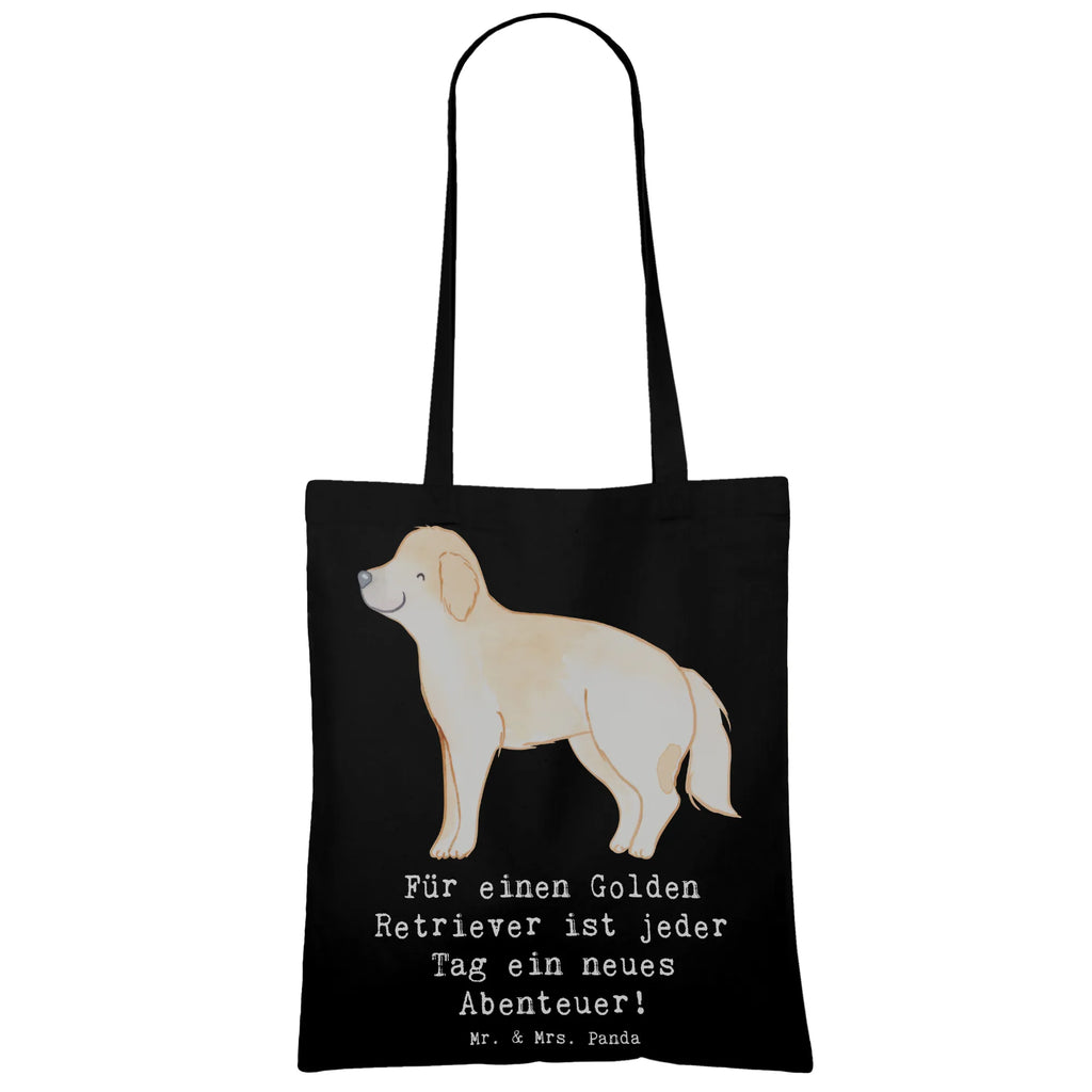 Tragetasche Golden Retriever Abenteuer Beuteltasche, Beutel, Einkaufstasche, Jutebeutel, Stoffbeutel, Tasche, Shopper, Umhängetasche, Strandtasche, Schultertasche, Stofftasche, Tragetasche, Badetasche, Jutetasche, Einkaufstüte, Laptoptasche, Hund, Hunderasse, Rassehund, Hundebesitzer, Geschenk, Tierfreund, Schenken, Welpe