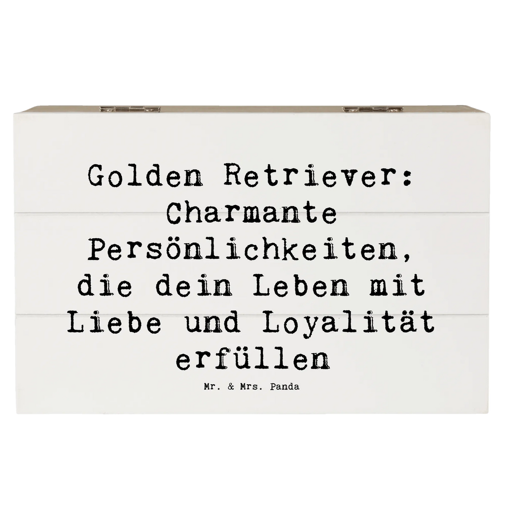 Holzkiste Spruch Golden Retriever Charme Holzkiste, Kiste, Schatzkiste, Truhe, Schatulle, XXL, Erinnerungsbox, Erinnerungskiste, Dekokiste, Aufbewahrungsbox, Geschenkbox, Geschenkdose, Hund, Hunderasse, Rassehund, Hundebesitzer, Geschenk, Tierfreund, Schenken, Welpe