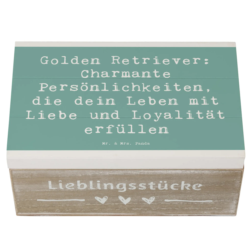 Holzkiste Spruch Golden Retriever Charme Holzkiste, Kiste, Schatzkiste, Truhe, Schatulle, XXL, Erinnerungsbox, Erinnerungskiste, Dekokiste, Aufbewahrungsbox, Geschenkbox, Geschenkdose, Hund, Hunderasse, Rassehund, Hundebesitzer, Geschenk, Tierfreund, Schenken, Welpe