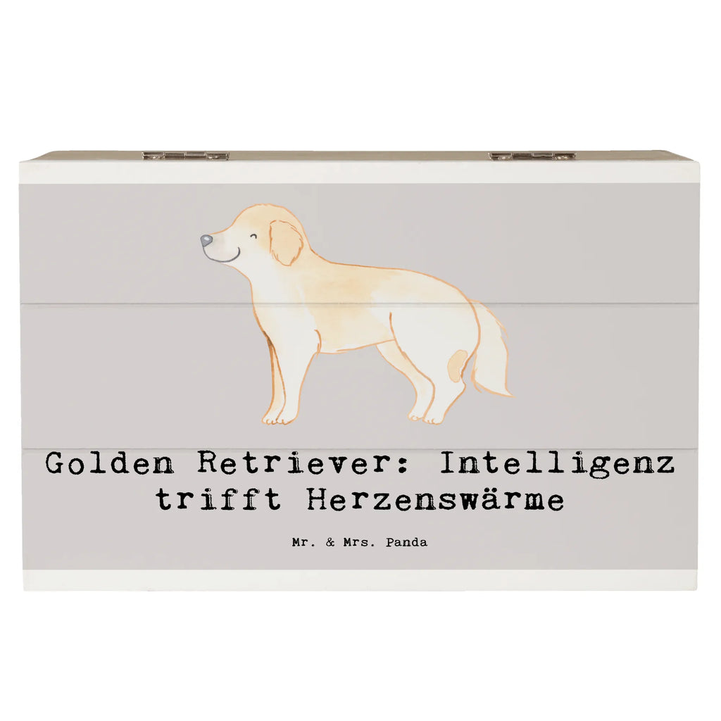 Holzkiste Golden Retriever Liebe Holzkiste, Kiste, Schatzkiste, Truhe, Schatulle, XXL, Erinnerungsbox, Erinnerungskiste, Dekokiste, Aufbewahrungsbox, Geschenkbox, Geschenkdose, Hund, Hunderasse, Rassehund, Hundebesitzer, Geschenk, Tierfreund, Schenken, Welpe