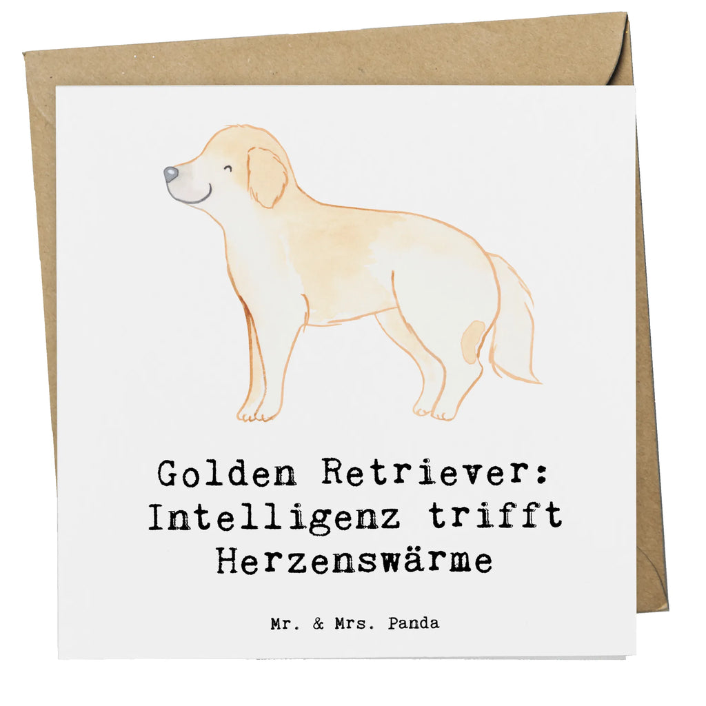 Deluxe Karte Golden Retriever Liebe Karte, Grußkarte, Klappkarte, Einladungskarte, Glückwunschkarte, Hochzeitskarte, Geburtstagskarte, Hochwertige Grußkarte, Hochwertige Klappkarte, Hund, Hunderasse, Rassehund, Hundebesitzer, Geschenk, Tierfreund, Schenken, Welpe