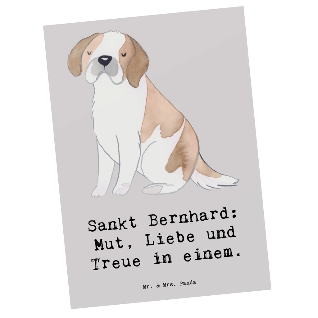 Postkarte Sankt Bernhard Postkarte, Karte, Geschenkkarte, Grußkarte, Einladung, Ansichtskarte, Geburtstagskarte, Einladungskarte, Dankeskarte, Ansichtskarten, Einladung Geburtstag, Einladungskarten Geburtstag, Hund, Hunderasse, Rassehund, Hundebesitzer, Geschenk, Tierfreund, Schenken, Welpe