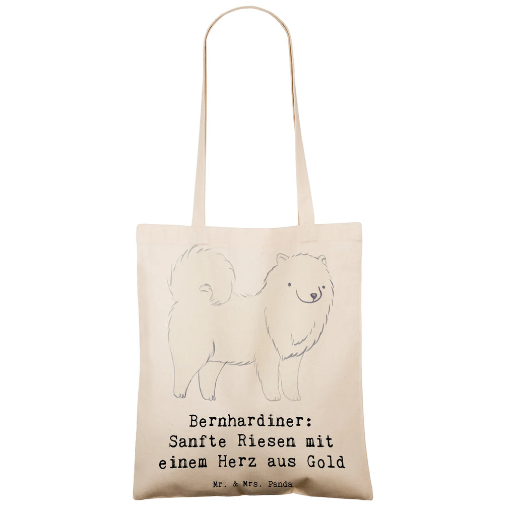 Tragetasche Bernhardiner Herz Beuteltasche, Beutel, Einkaufstasche, Jutebeutel, Stoffbeutel, Tasche, Shopper, Umhängetasche, Strandtasche, Schultertasche, Stofftasche, Tragetasche, Badetasche, Jutetasche, Einkaufstüte, Laptoptasche, Hund, Hunderasse, Rassehund, Hundebesitzer, Geschenk, Tierfreund, Schenken, Welpe