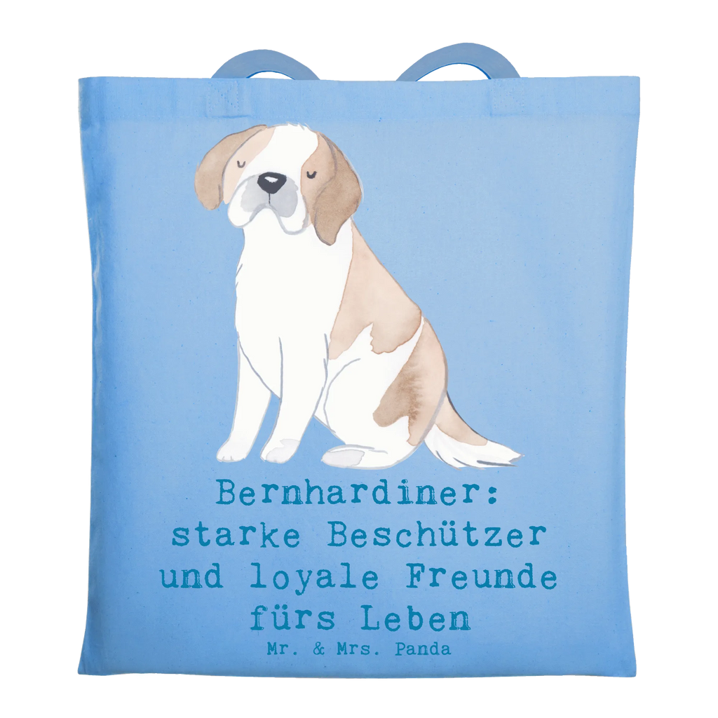 Tragetasche Bernhardiner Treue Beuteltasche, Beutel, Einkaufstasche, Jutebeutel, Stoffbeutel, Tasche, Shopper, Umhängetasche, Strandtasche, Schultertasche, Stofftasche, Tragetasche, Badetasche, Jutetasche, Einkaufstüte, Laptoptasche, Hund, Hunderasse, Rassehund, Hundebesitzer, Geschenk, Tierfreund, Schenken, Welpe