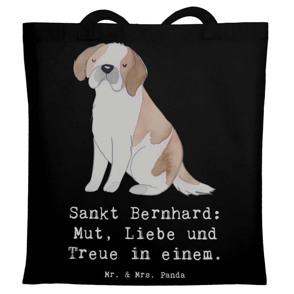 Tragetasche Sankt Bernhard Beuteltasche, Beutel, Einkaufstasche, Jutebeutel, Stoffbeutel, Tasche, Shopper, Umhängetasche, Strandtasche, Schultertasche, Stofftasche, Tragetasche, Badetasche, Jutetasche, Einkaufstüte, Laptoptasche, Hund, Hunderasse, Rassehund, Hundebesitzer, Geschenk, Tierfreund, Schenken, Welpe