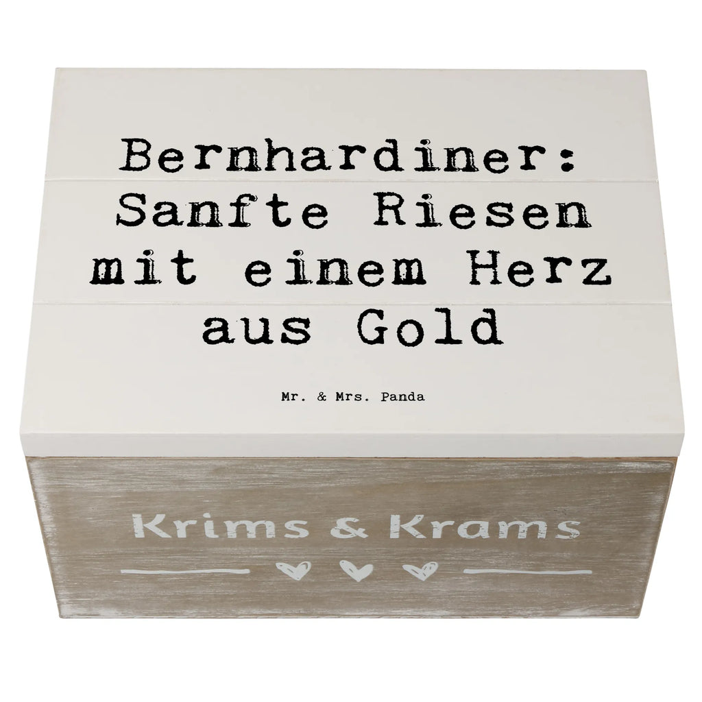 Holzkiste Spruch Bernhardiner Herz Holzkiste, Kiste, Schatzkiste, Truhe, Schatulle, XXL, Erinnerungsbox, Erinnerungskiste, Dekokiste, Aufbewahrungsbox, Geschenkbox, Geschenkdose, Hund, Hunderasse, Rassehund, Hundebesitzer, Geschenk, Tierfreund, Schenken, Welpe