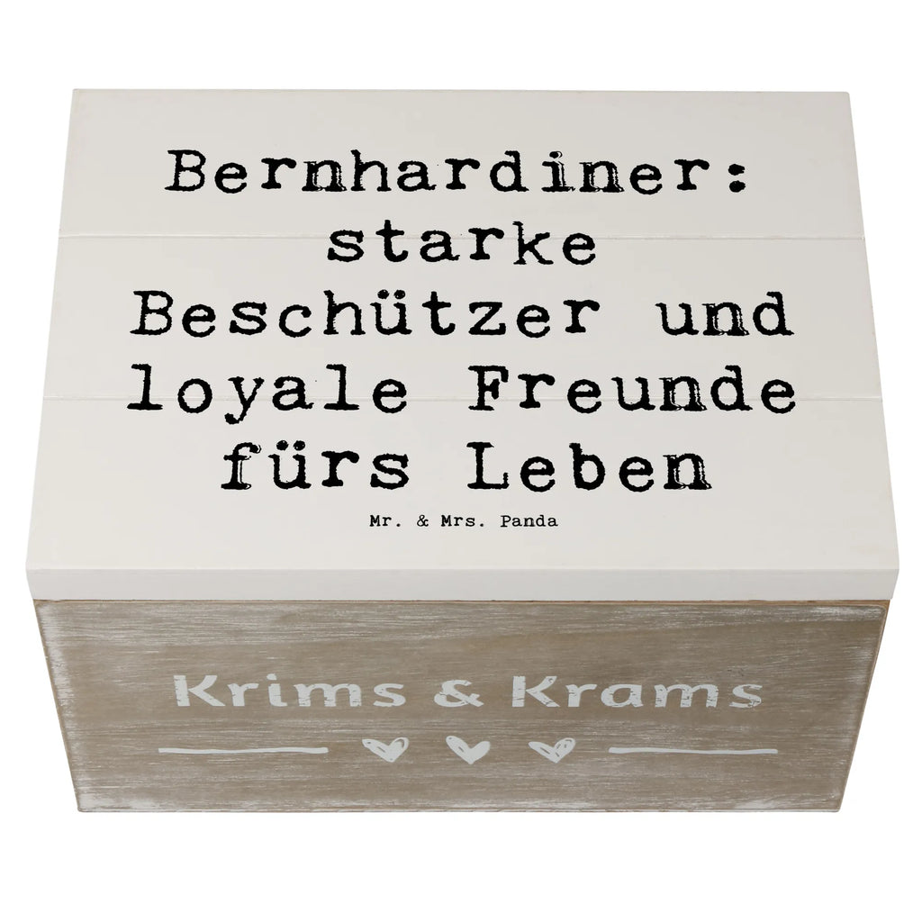 Holzkiste Spruch Bernhardiner Treue Holzkiste, Kiste, Schatzkiste, Truhe, Schatulle, XXL, Erinnerungsbox, Erinnerungskiste, Dekokiste, Aufbewahrungsbox, Geschenkbox, Geschenkdose, Hund, Hunderasse, Rassehund, Hundebesitzer, Geschenk, Tierfreund, Schenken, Welpe