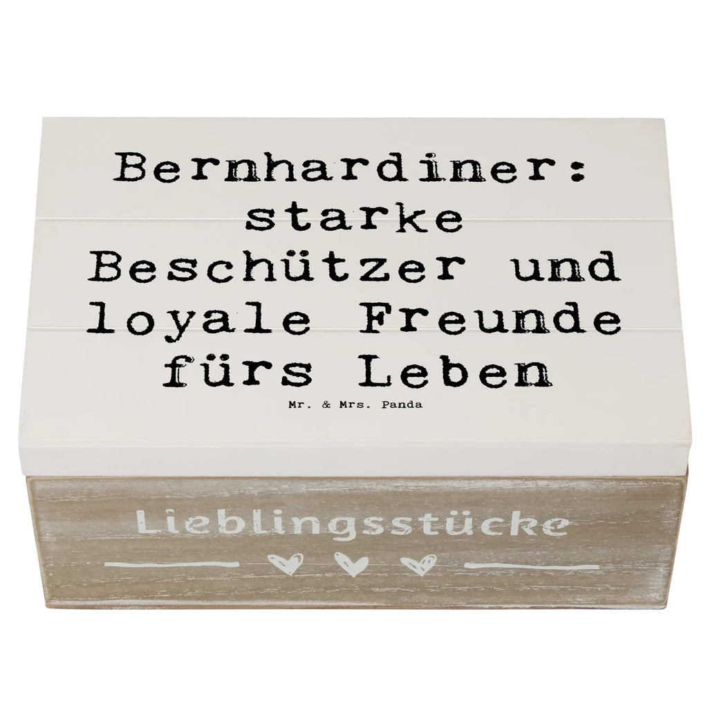 Holzkiste Spruch Bernhardiner Treue Holzkiste, Kiste, Schatzkiste, Truhe, Schatulle, XXL, Erinnerungsbox, Erinnerungskiste, Dekokiste, Aufbewahrungsbox, Geschenkbox, Geschenkdose, Hund, Hunderasse, Rassehund, Hundebesitzer, Geschenk, Tierfreund, Schenken, Welpe