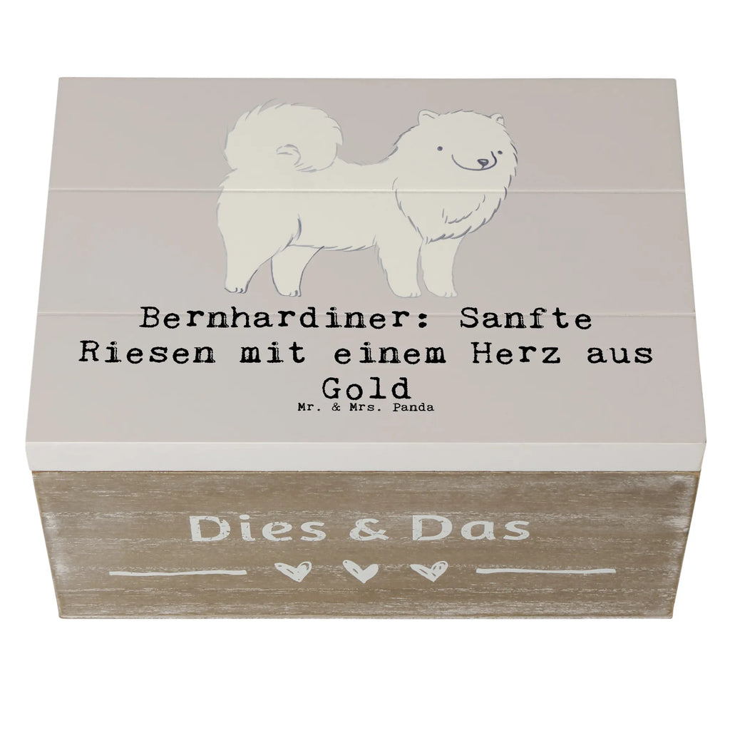 Holzkiste Bernhardiner Herz Holzkiste, Kiste, Schatzkiste, Truhe, Schatulle, XXL, Erinnerungsbox, Erinnerungskiste, Dekokiste, Aufbewahrungsbox, Geschenkbox, Geschenkdose, Hund, Hunderasse, Rassehund, Hundebesitzer, Geschenk, Tierfreund, Schenken, Welpe