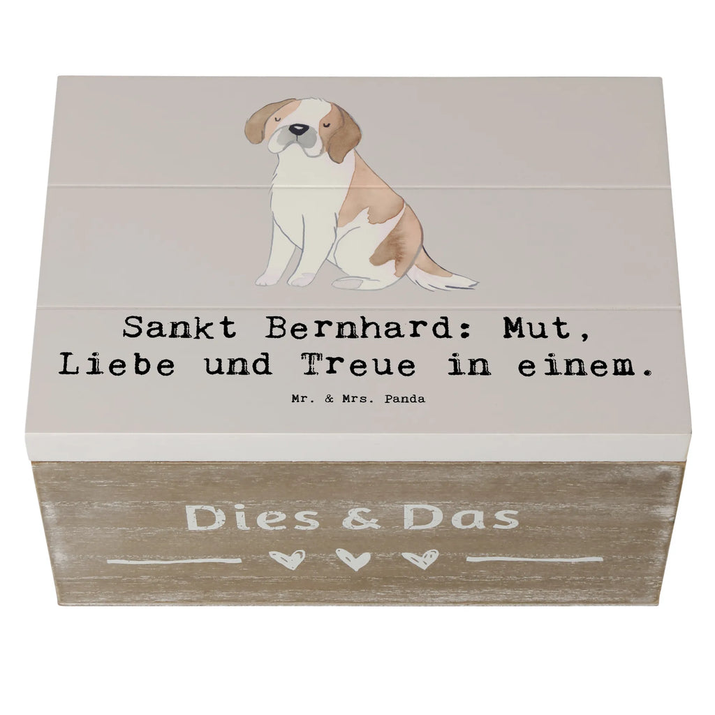 Holzkiste Sankt Bernhard Holzkiste, Kiste, Schatzkiste, Truhe, Schatulle, XXL, Erinnerungsbox, Erinnerungskiste, Dekokiste, Aufbewahrungsbox, Geschenkbox, Geschenkdose, Hund, Hunderasse, Rassehund, Hundebesitzer, Geschenk, Tierfreund, Schenken, Welpe