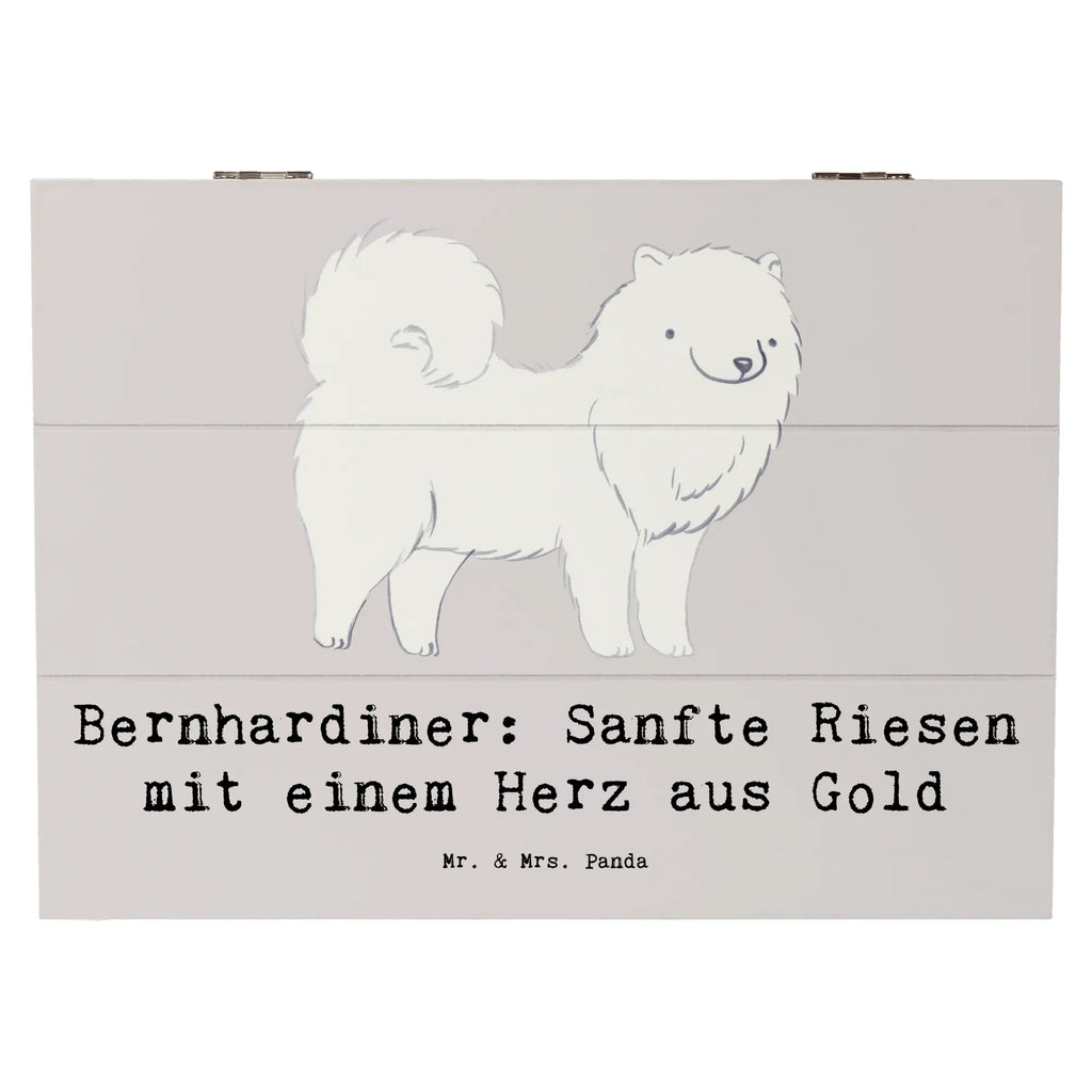 Holzkiste Bernhardiner Herz Holzkiste, Kiste, Schatzkiste, Truhe, Schatulle, XXL, Erinnerungsbox, Erinnerungskiste, Dekokiste, Aufbewahrungsbox, Geschenkbox, Geschenkdose, Hund, Hunderasse, Rassehund, Hundebesitzer, Geschenk, Tierfreund, Schenken, Welpe