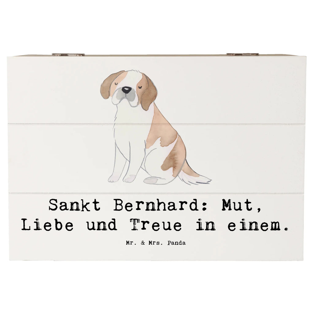 Holzkiste Sankt Bernhard Holzkiste, Kiste, Schatzkiste, Truhe, Schatulle, XXL, Erinnerungsbox, Erinnerungskiste, Dekokiste, Aufbewahrungsbox, Geschenkbox, Geschenkdose, Hund, Hunderasse, Rassehund, Hundebesitzer, Geschenk, Tierfreund, Schenken, Welpe