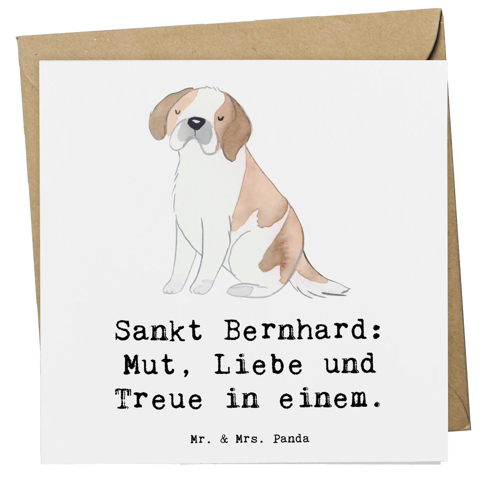 Deluxe Karte Sankt Bernhard Karte, Grußkarte, Klappkarte, Einladungskarte, Glückwunschkarte, Hochzeitskarte, Geburtstagskarte, Hochwertige Grußkarte, Hochwertige Klappkarte, Hund, Hunderasse, Rassehund, Hundebesitzer, Geschenk, Tierfreund, Schenken, Welpe