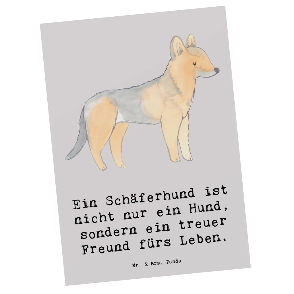 Postkarte Schäferhund Freund Postkarte, Karte, Geschenkkarte, Grußkarte, Einladung, Ansichtskarte, Geburtstagskarte, Einladungskarte, Dankeskarte, Ansichtskarten, Einladung Geburtstag, Einladungskarten Geburtstag, Hund, Hunderasse, Rassehund, Hundebesitzer, Geschenk, Tierfreund, Schenken, Welpe