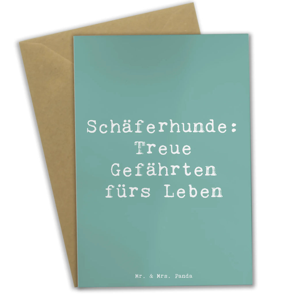 Grußkarte Spruch Schäferhund Gefährten Grußkarte, Klappkarte, Einladungskarte, Glückwunschkarte, Hochzeitskarte, Geburtstagskarte, Karte, Ansichtskarten, Hund, Hunderasse, Rassehund, Hundebesitzer, Geschenk, Tierfreund, Schenken, Welpe