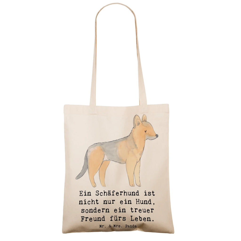 Tragetasche Schäferhund Freund Beuteltasche, Beutel, Einkaufstasche, Jutebeutel, Stoffbeutel, Tasche, Shopper, Umhängetasche, Strandtasche, Schultertasche, Stofftasche, Tragetasche, Badetasche, Jutetasche, Einkaufstüte, Laptoptasche, Hund, Hunderasse, Rassehund, Hundebesitzer, Geschenk, Tierfreund, Schenken, Welpe